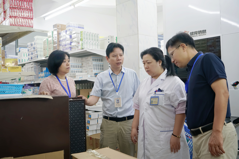 平安护航|桂林市中医医院开展国庆中秋节前安全生产检查